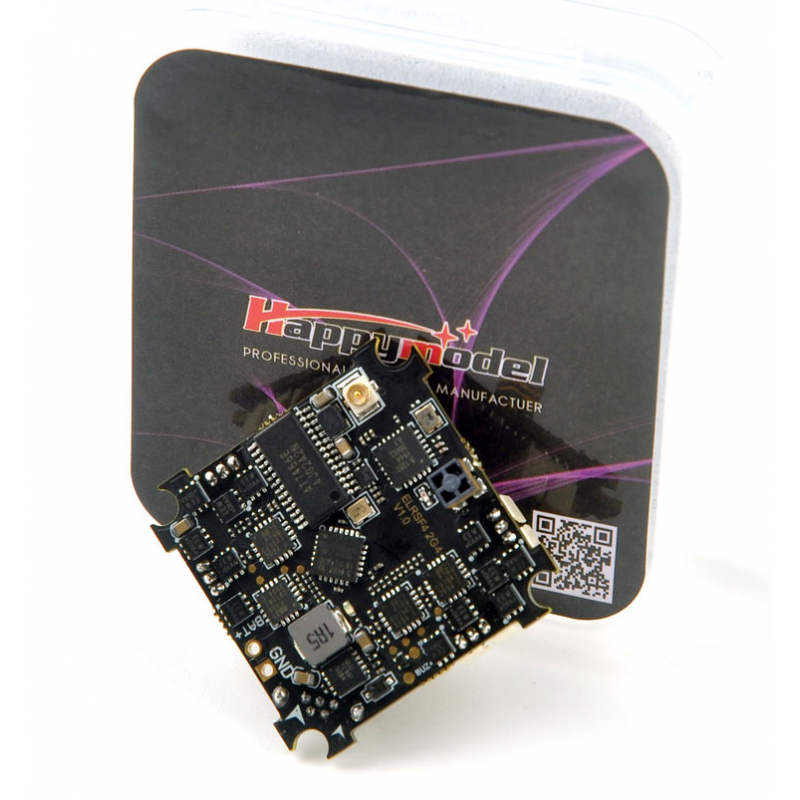 HAPPYMODEL - <b>ELRS F4 2G4</b> AIO FLIGHT CONTROLLER FOR MOBULA6 / CRUX3 1S